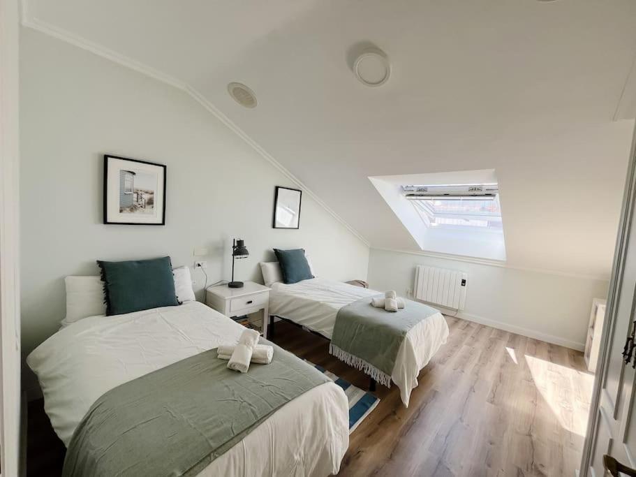 Atico Azul De Portosin Apartment Екстериор снимка