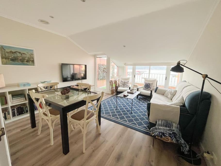 Atico Azul De Portosin Apartment Екстериор снимка
